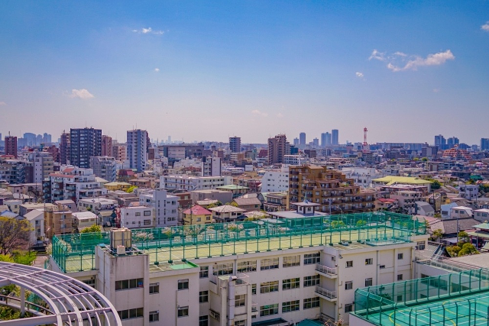 大田区の街並み